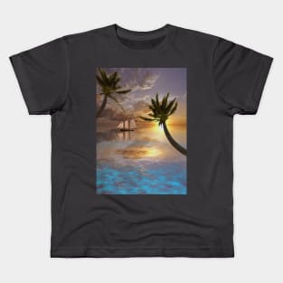 Tropical waters Kids T-Shirt